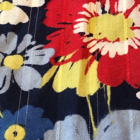 Vintage Alfred Dunner Floral Print Blouse Shirt Size 10 - Picture 4 of 8